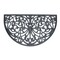 AmeriHome Decorative Scrollwork Rubber Entry Mat 18 x 30 in. - Arc Shape
